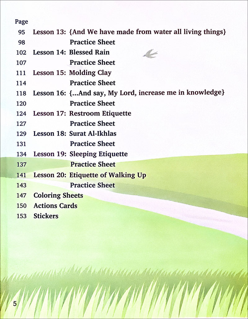 Kalimah Tayibah Workbook: Level 1 (English Edition)
