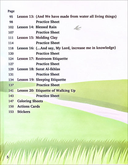Kalimah Tayibah Workbook: Level 1 (English Edition)