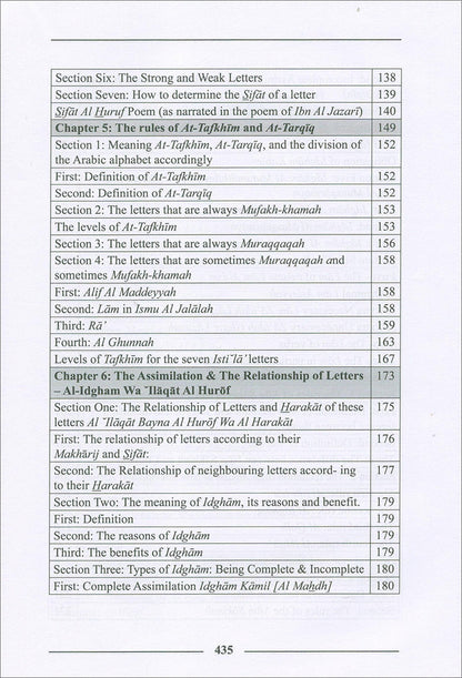 The Enlightenment - Tajweed Rules (English)