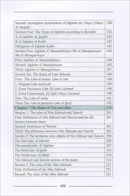 The Enlightenment - Tajweed Rules (English)