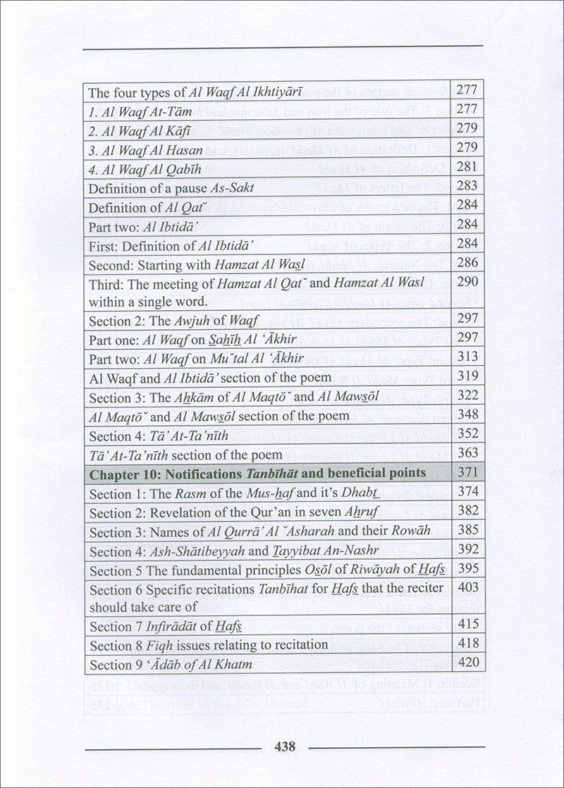 The Enlightenment - Tajweed Rules (English)