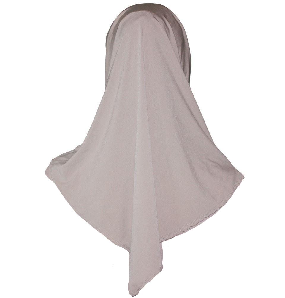 Firdevs Practical Hijab Scarf & Bonnet - Light Beige - east-west-souk