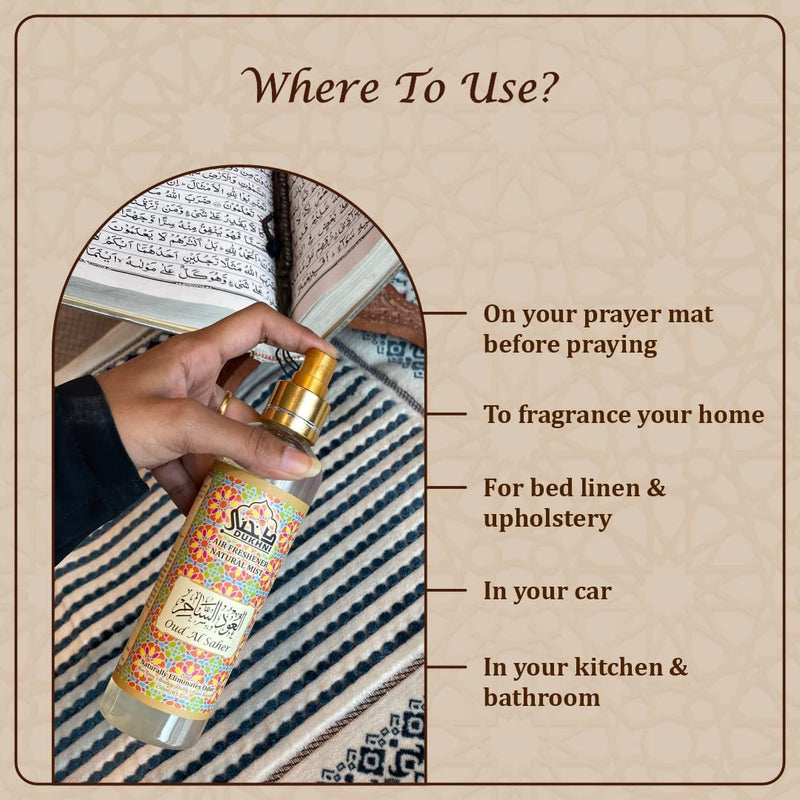Al Faraash - Mist 250ml (Non-Alcoholic) Oud Ya Aini