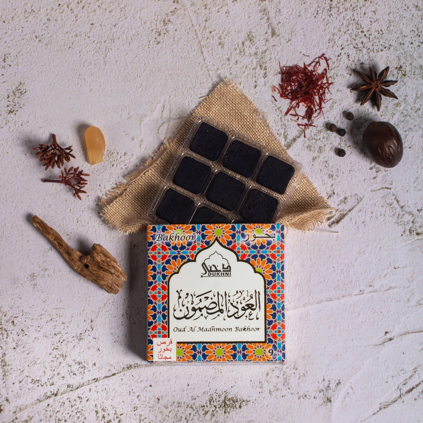 Oud Al Madhmoon Bakhoor Bricks