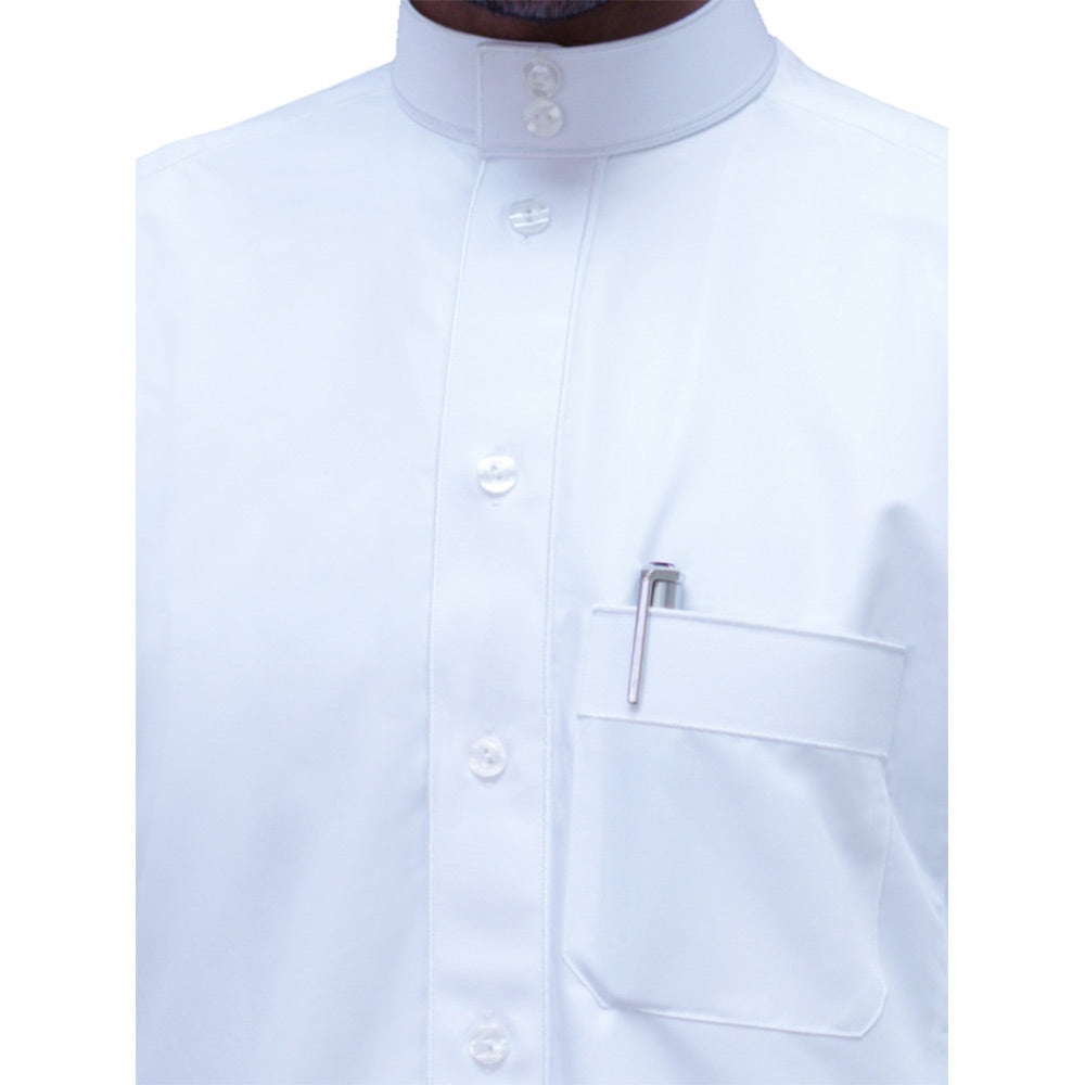 High Quality Daffah Thobe Summer - Luxury Saudi Dishdasha - White