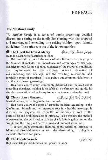 The Muslim Family: And He has put between you affection and mercy