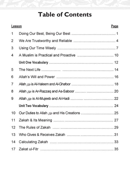 Iqra' Wise (Weekend Islamic School Excellence) Workbook: Grade Five