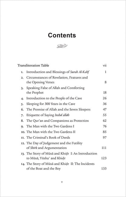 Lessons from Surah al-Kahf (Paperback) سورة الكهف