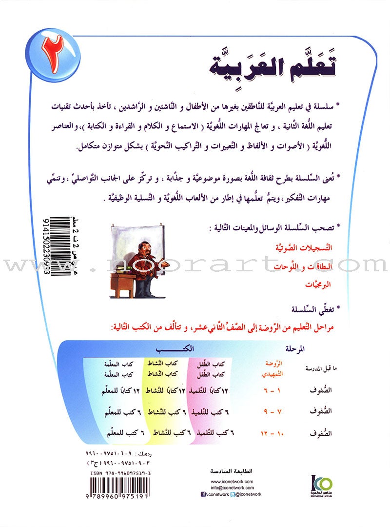 ICO Learn Arabic Teacher Guide: Level 2, Part 2 تعلم العربية