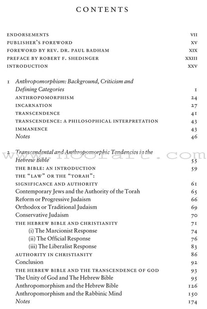 Anthropomorphic Depictions of God: The Concept of God in Judaic, Christian and Islamic Traditions