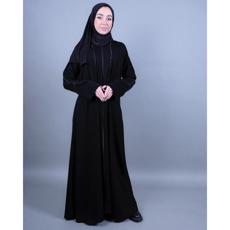 Al-Qadri Abayas for Muslim Women - Comfortable Arabic Abaya with Beautiful Design - Long Prayer Dress
