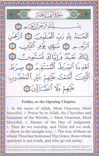 Tajweed Qur'an (Juz' Tabarak, With Meaning Translation in English and Transliteration) (7"x 9")