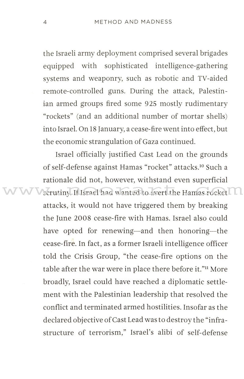 Method and Madness: The Hidden Story of Israel's Assaults on Gaza