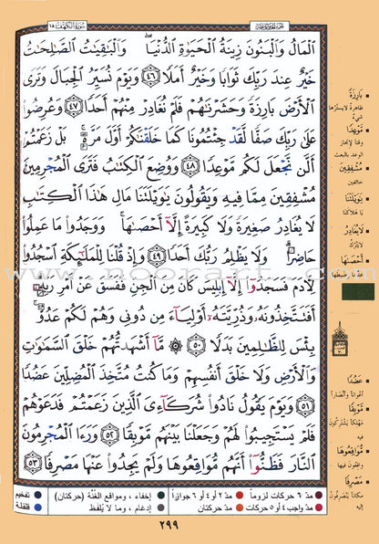 Tajweed Quran Velvet and Golden/Silver Panel (Hafs Narration)