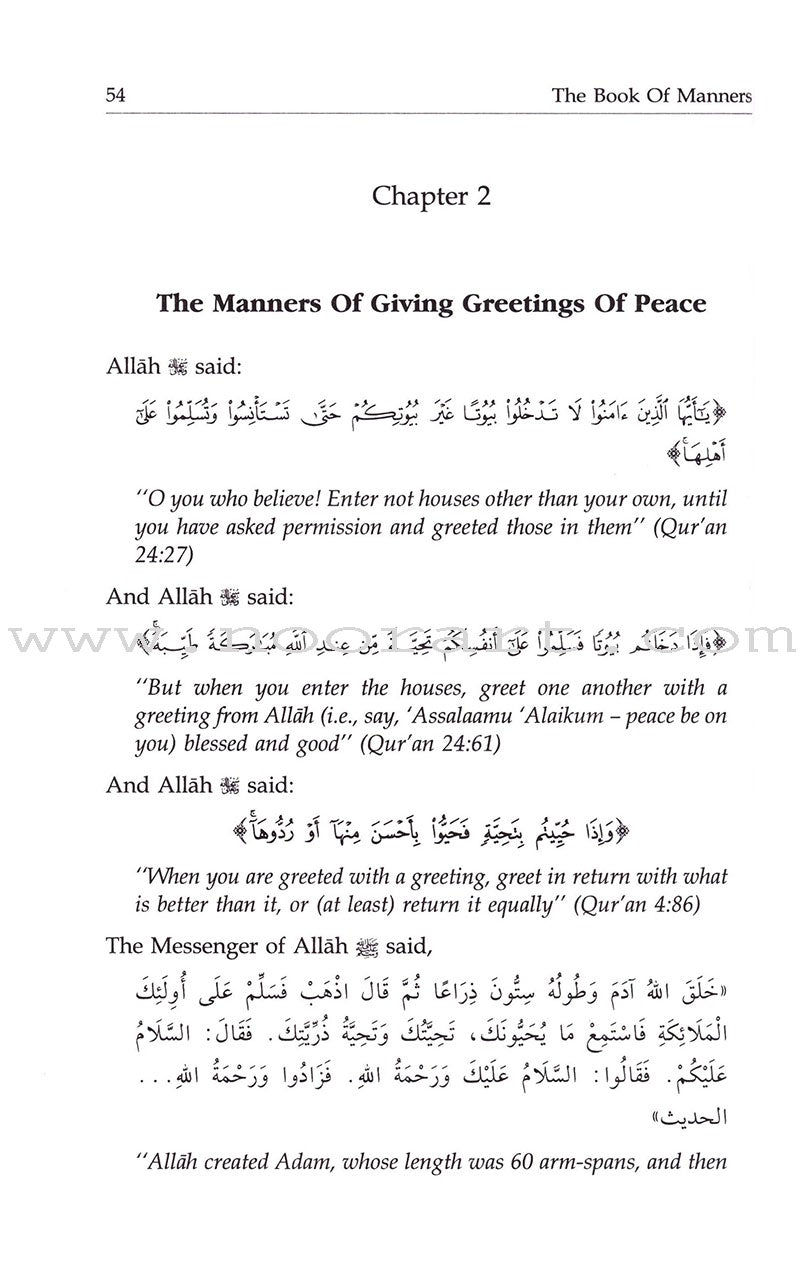 The Book of Manners