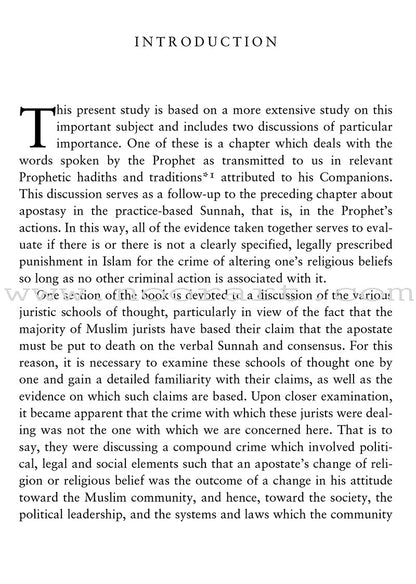 Apostasy in Islam: A Historical and Scriptural Analysis