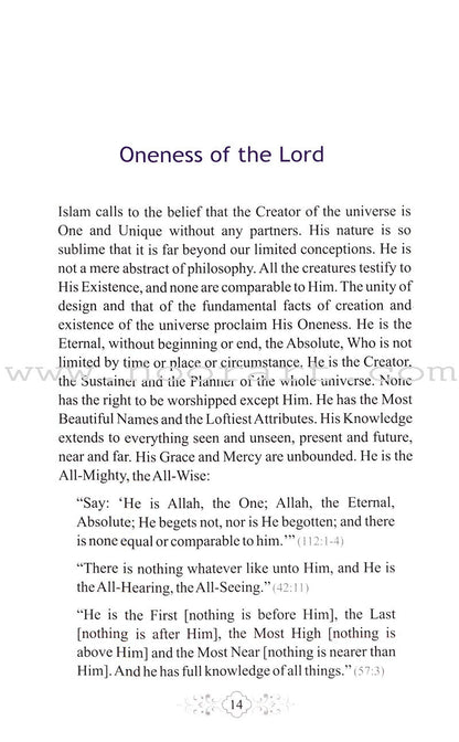 A Glimpse at the Beauty of Islam