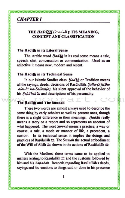 A Study of Hadith