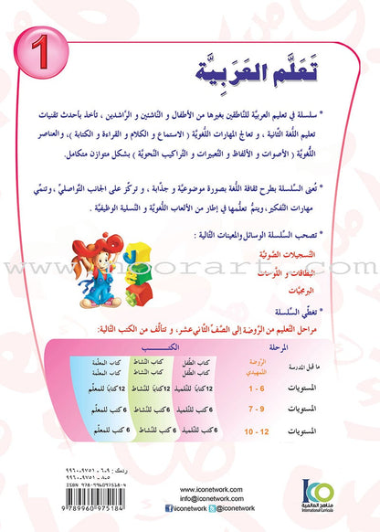 ICO Learn Arabic Teacher's Book: Level 1, Part 2 (Combined Edition) تعلم العربية