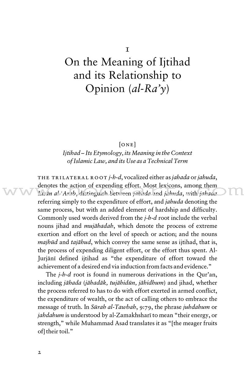 Ijtihad and Renewal
