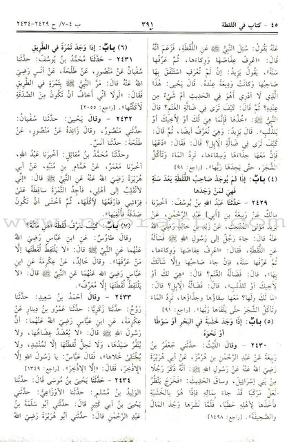 Sahih Al-Bukhari (Large, Color may vary) صحيح البخاري