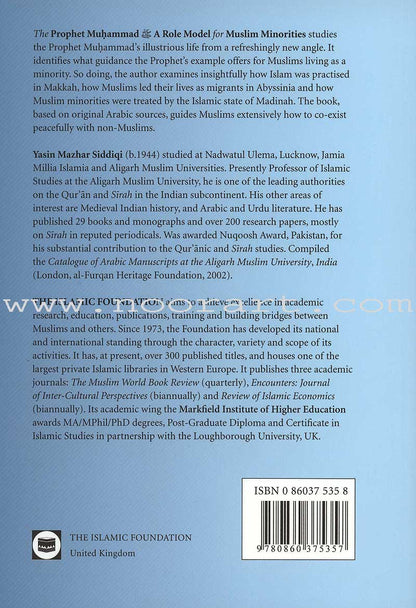 The Prophet Muhammad - A Role Model for Muslim Minorities