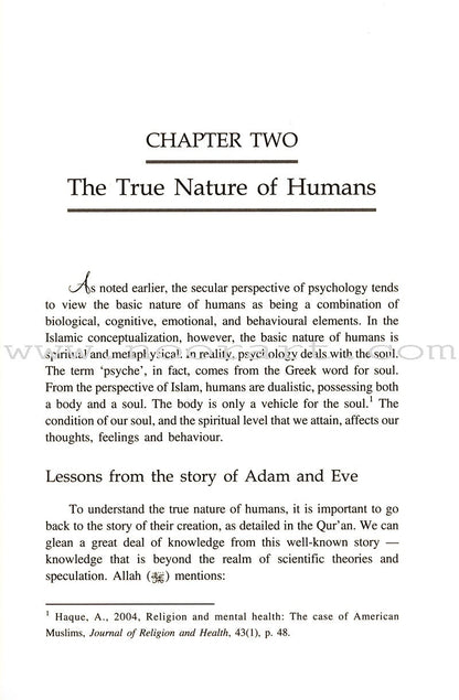 Psychology from the Islamic Perspective