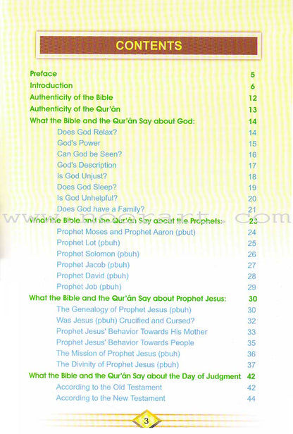 Christianity and Islam According To the Bible and the Quran