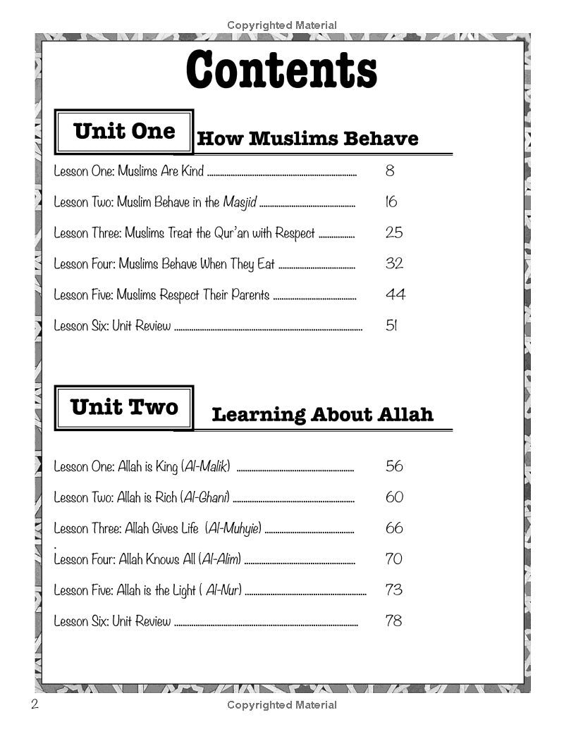 Muslim Sprouts Vol. B