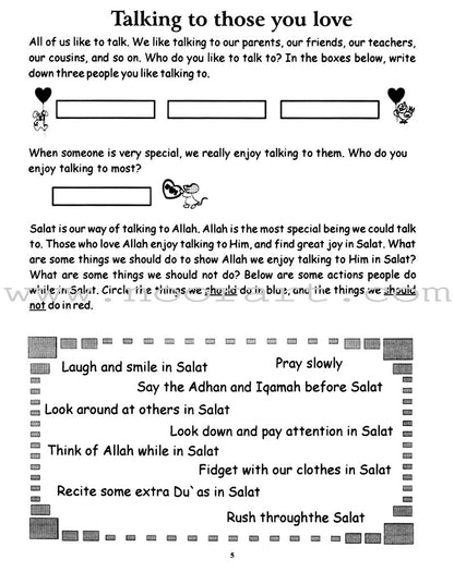 My Salat Fun Book