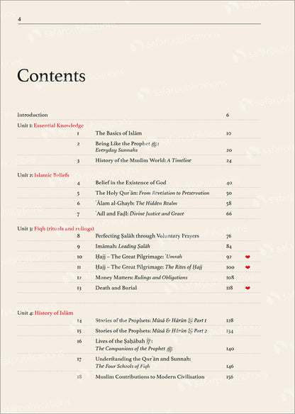 Safar Islamic Studies: Textbook Level 8