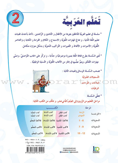 ICO Learn Arabic Teacher's Book: Level 2, Part 2 (Combined Edition) تعلم العربية