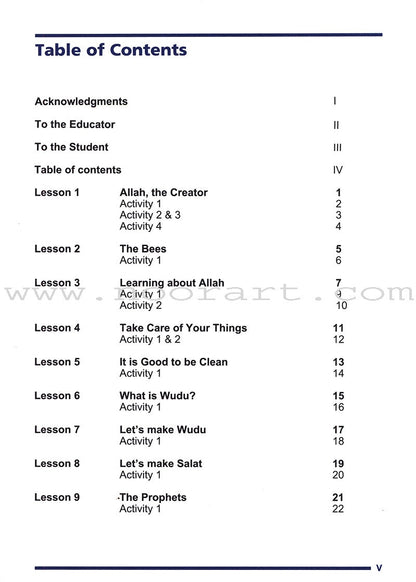 Learning and Living Islam: Level 1