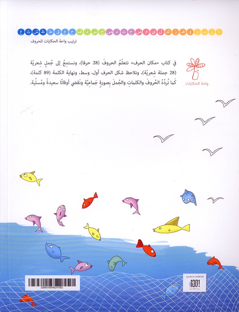 Character location مكان الحرف