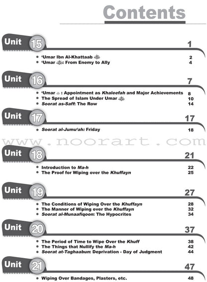ICO Islamic Studies Workbook: Grade 5, Part 2