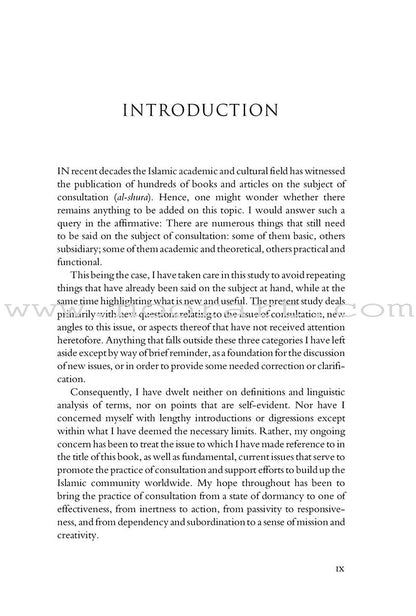 Al-Shura: The Qur'anic Principle of Consultation