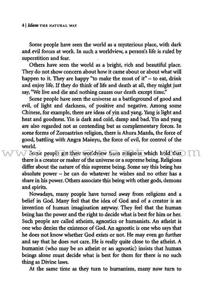 Islam the Natural Way