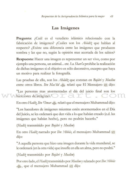 Respuestas de La Jurisprudencia Islamica Para La Mujer -Fatawa :Essential Rulings for Every Muslim Woman
