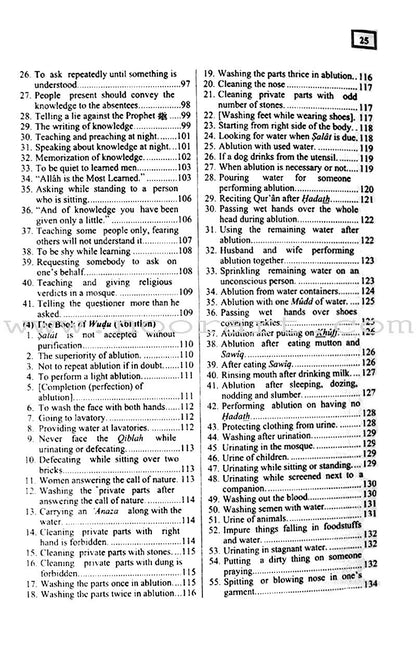 Summarized Sahih Al-Bukhari (Large Size)