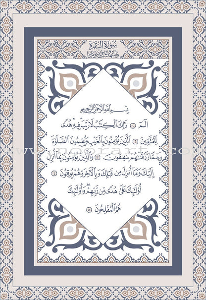 Holy Quran - Hardcover (Silver) (فضي) القرآن الكريم - مجلد