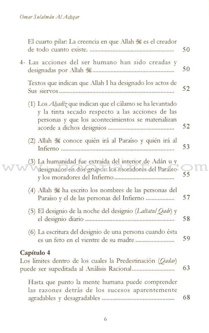 Designio Divino Y Predestinación -Divine Will and Predestination القضاء والقدر