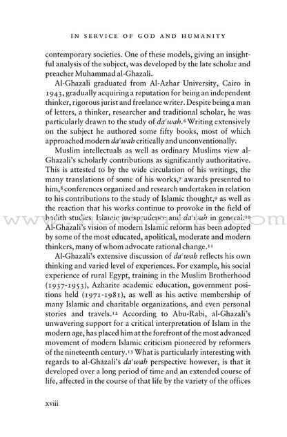 In Service of God and Humanity: The Legacy of Shaykh Muhammad al-Ghazali