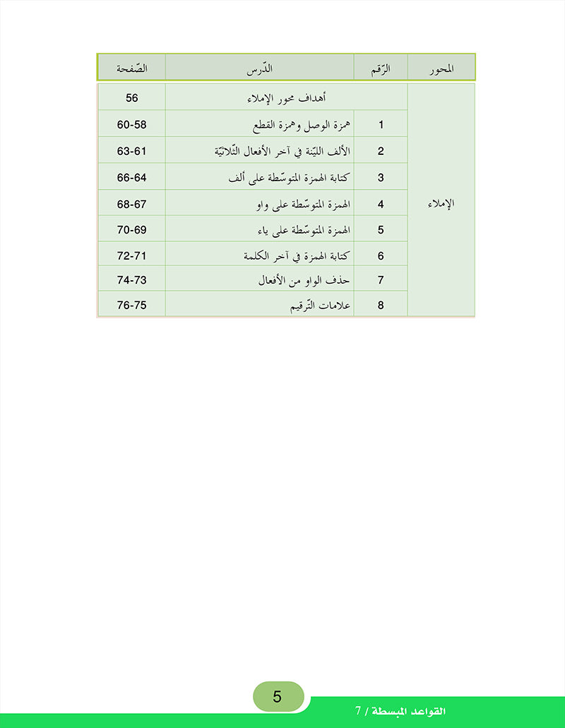 In the Arabic Language Garden Simplified Grammar: Level 7 في حديقة اللغة العربية كتاب التمارين