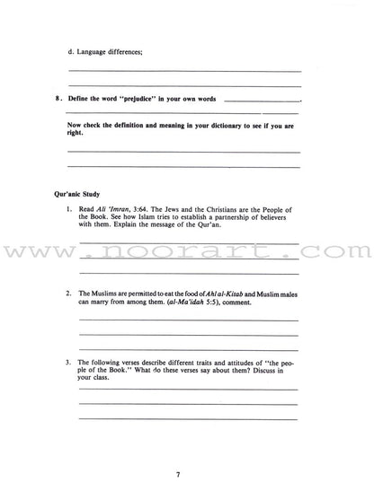 The Messenger of Allah Workbook: Volume 2 (Madinah Period)