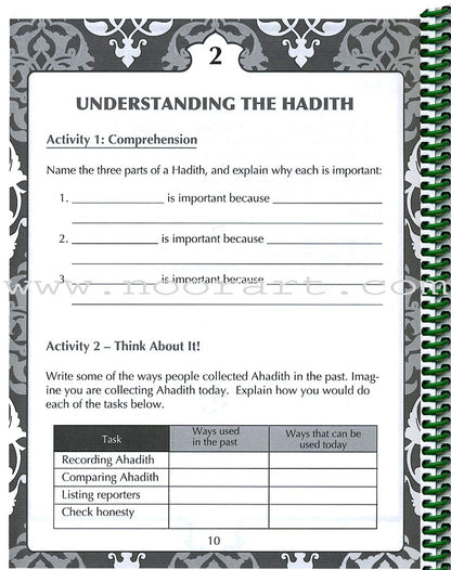 The Wisdom of Our Prophet (s) Workbook: Grade 4