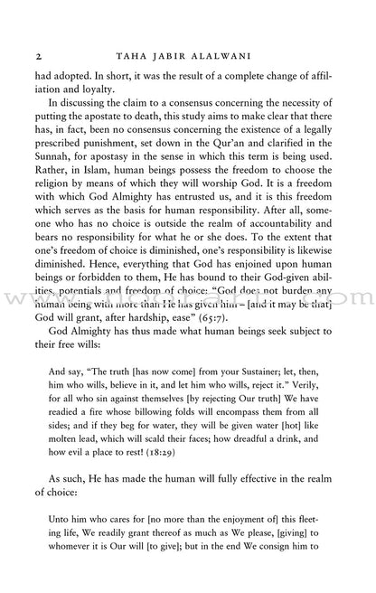 Apostasy in Islam: A Historical and Scriptural Analysis