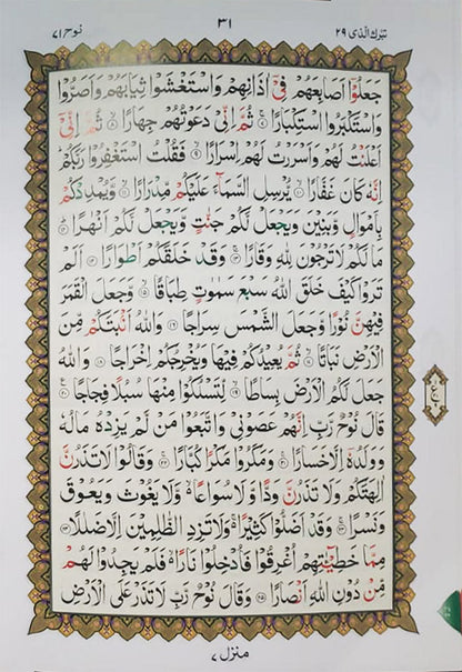 Al-Qaidah An-Noraniah implementation: Last Tenth of the Holy Qur'an with Suratul-Fatihah for Beginners (Small Book) (South Asian Script)