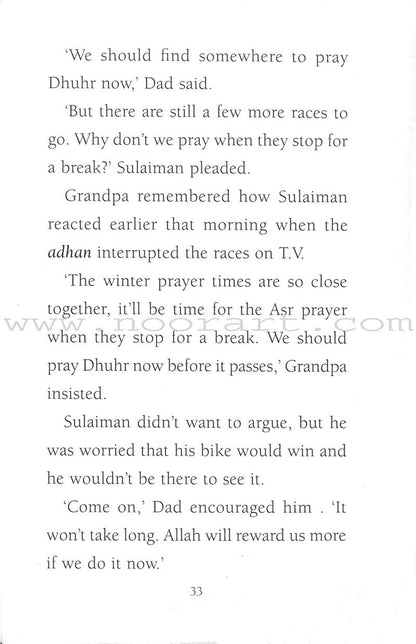 A Race to Prayer: Sulaiman's Rewarding Day