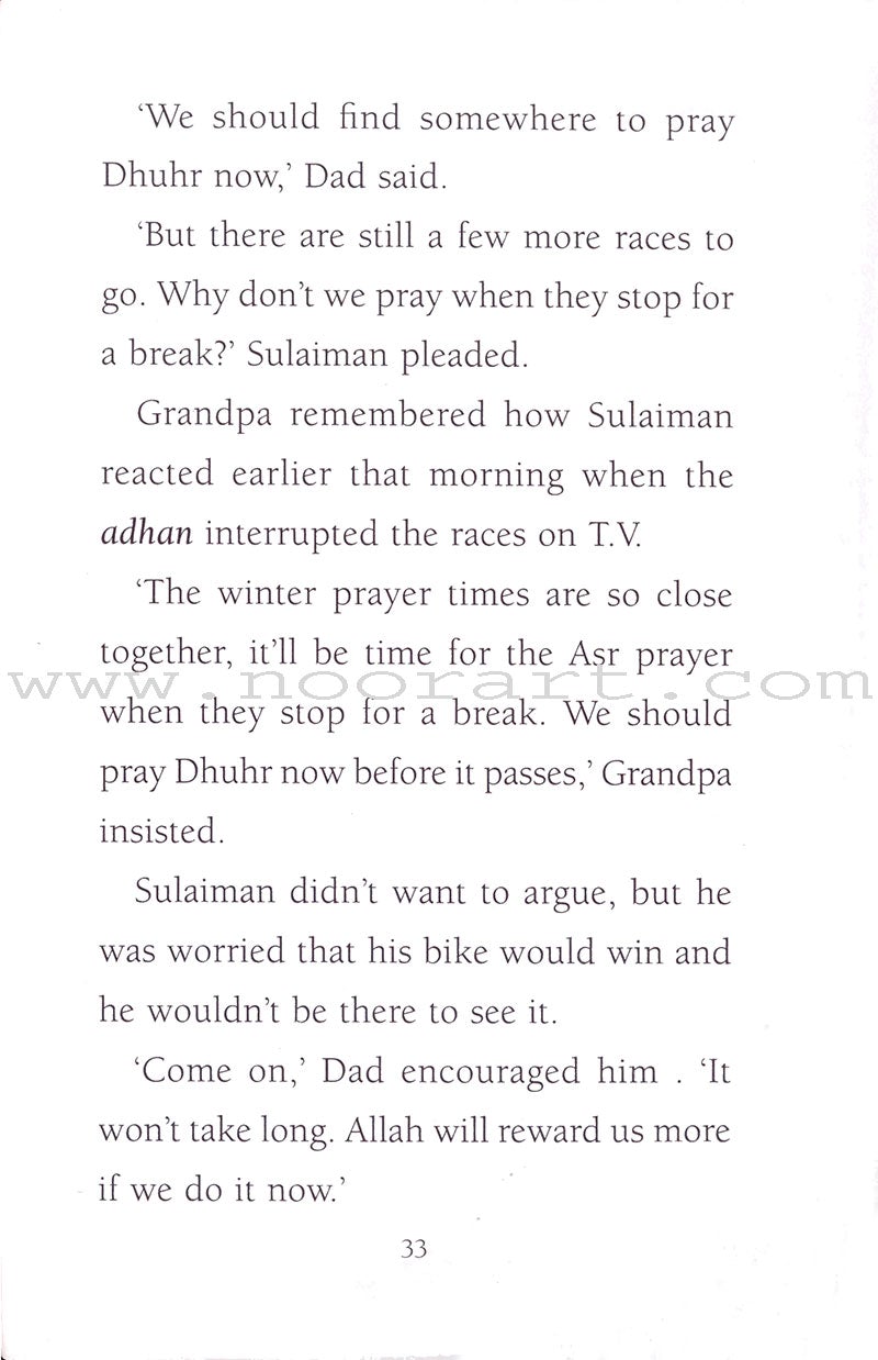 A Race to Prayer: Sulaiman's Rewarding Day