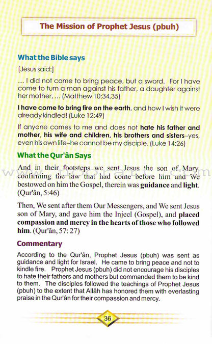 Christianity and Islam According To the Bible and the Quran